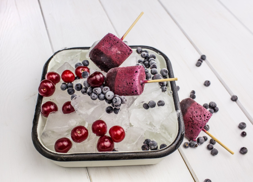 Recept za ledene lizalice od šumskog voća