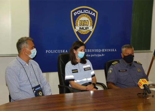 Fotografija 2 - Strani policijski službenici i ove godine na području Policijske uprave šibensko-kninske