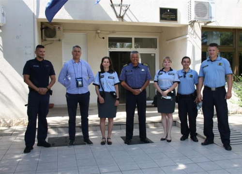 Fotografija 1 - Strani policijski službenici i ove godine na području Policijske uprave šibensko-kninske