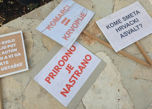 Fotografija 21 - Festival bespravne gradnje na Vruji: 'Tražimo da se ovaj teritorij oslobodi i vrati matičnoj državi!'