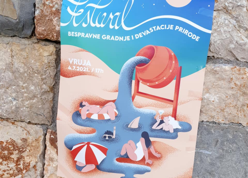 Fotografija 34 - Festival bespravne gradnje na Vruji: 'Tražimo da se ovaj teritorij oslobodi i vrati matičnoj državi!'