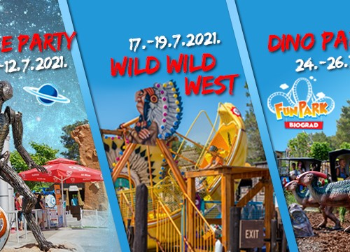 Fotografija 2 - Put u svemir, na Divlji Zapad i vožnja kroz Jurski park čekaju vas u Fun Parku Biograd!