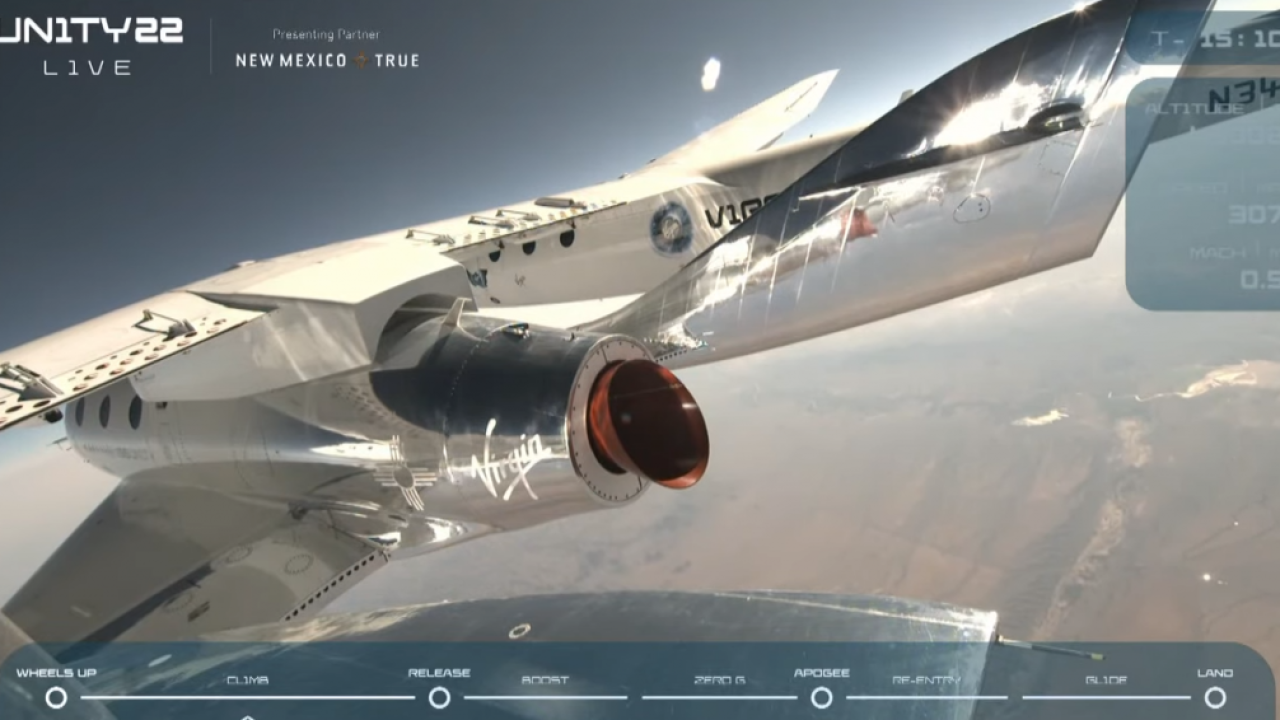 Richard Branson je uspio: 'Dobrodošli u svemir, Unity 22!'