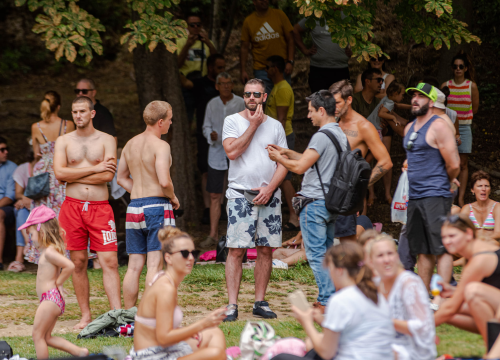 Fotografija 19 - Kupanje Lozovčana na Skradinskom buku: 'Tu je bilo smijeha, ljubavi pa i začeća, molimo ministra da nam to opet dozvoli'