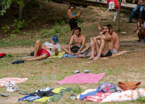 Fotografija 2 - Prosvjedno kupanje na Skradinskom Buku