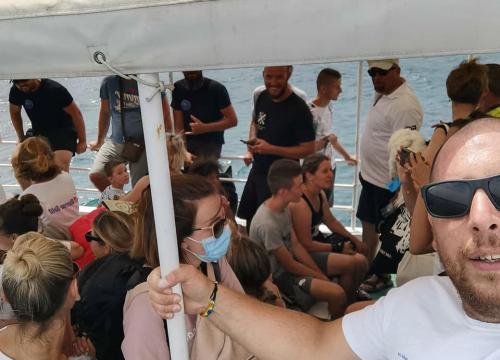 Fotografija 5 - Volonteri iz mora oko Krapnja izronili stotinjak vreća smeća i krupni otpad