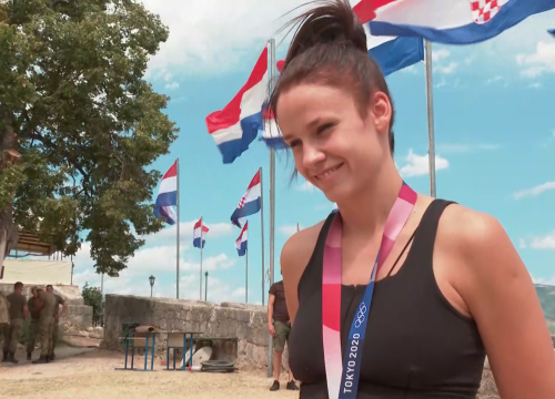 Zlatna olimpijka Matea Jelić podići će hrvatsku zastavu na obljetnici Oluje: 'Nikad to ne bih odbila'