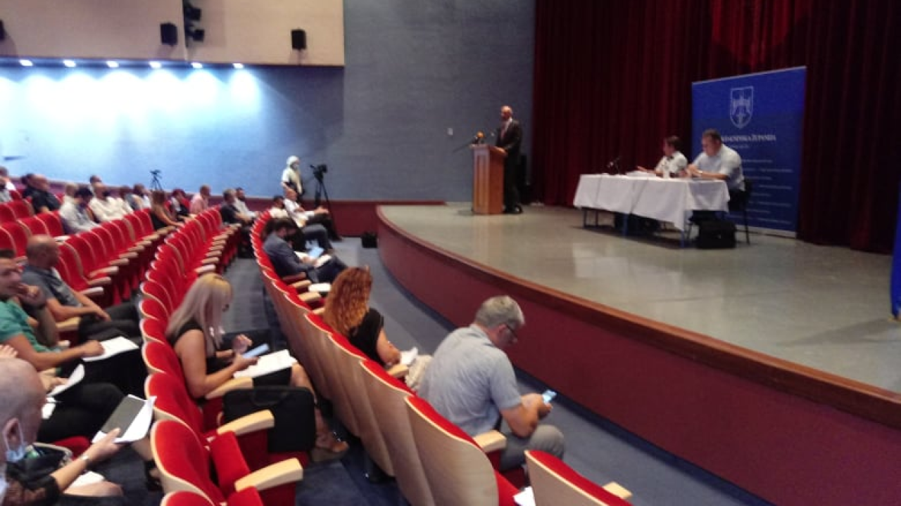 Jelić na Županijskoj skupštini: 'Brza cesta od Šibenika do Knina nije realna, nemamo gdje za nju nabaviti novac'