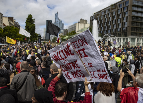 Francuzi prosvjedovali četvrti vikend zaredom protiv covid propusnica