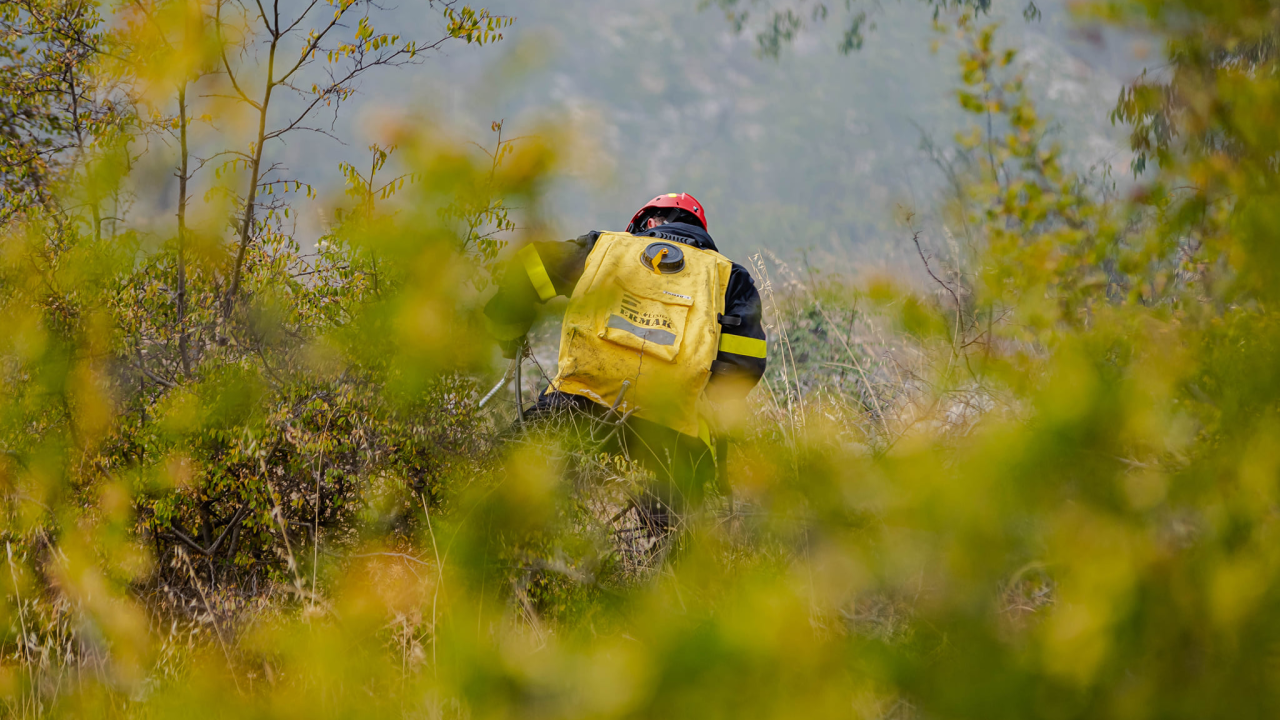 Upozorenje vatrogasaca: 'Indeks opasnosti od požara na području Šibensko-kninske županije je vrlo velik'