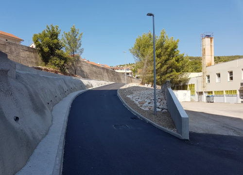 Radovi na probijanju slijepe ulice kod OŠ Vidici pri kraju: Ostaje još postavljanje ograde i signalizacije