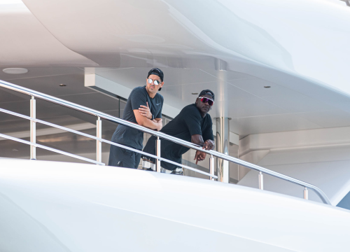 Fotografija 3 - 'Ostavite čovika na miru!' Nije on čovik, on je Michael Jordan: Evo još videa i fotki iz Šibenika