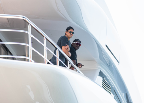 Fotografija 6 - 'Ostavite čovika na miru!' Nije on čovik, on je Michael Jordan: Evo još videa i fotki iz Šibenika