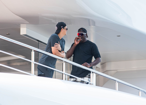 Fotografija 5 - 'Ostavite čovika na miru!' Nije on čovik, on je Michael Jordan: Evo još videa i fotki iz Šibenika