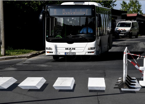 Slovenija dobiva trodimenzionalne pješačke prijelaze