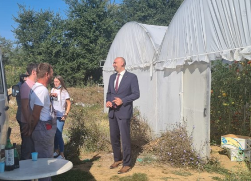 Župan Marko Jelić obišao poljoprivrednike u Biskupiji, Erveniku i Kistanjama