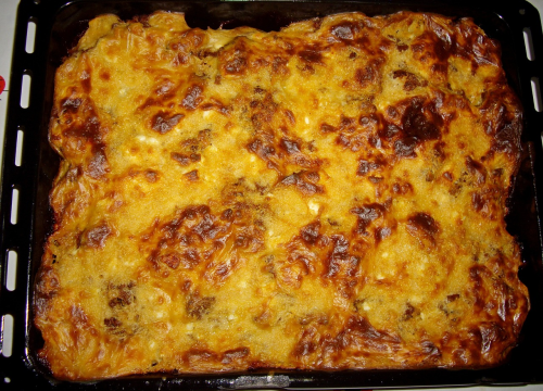 Recept za najfiniju musaku s krumpirom, mljevenim mesom i sirom