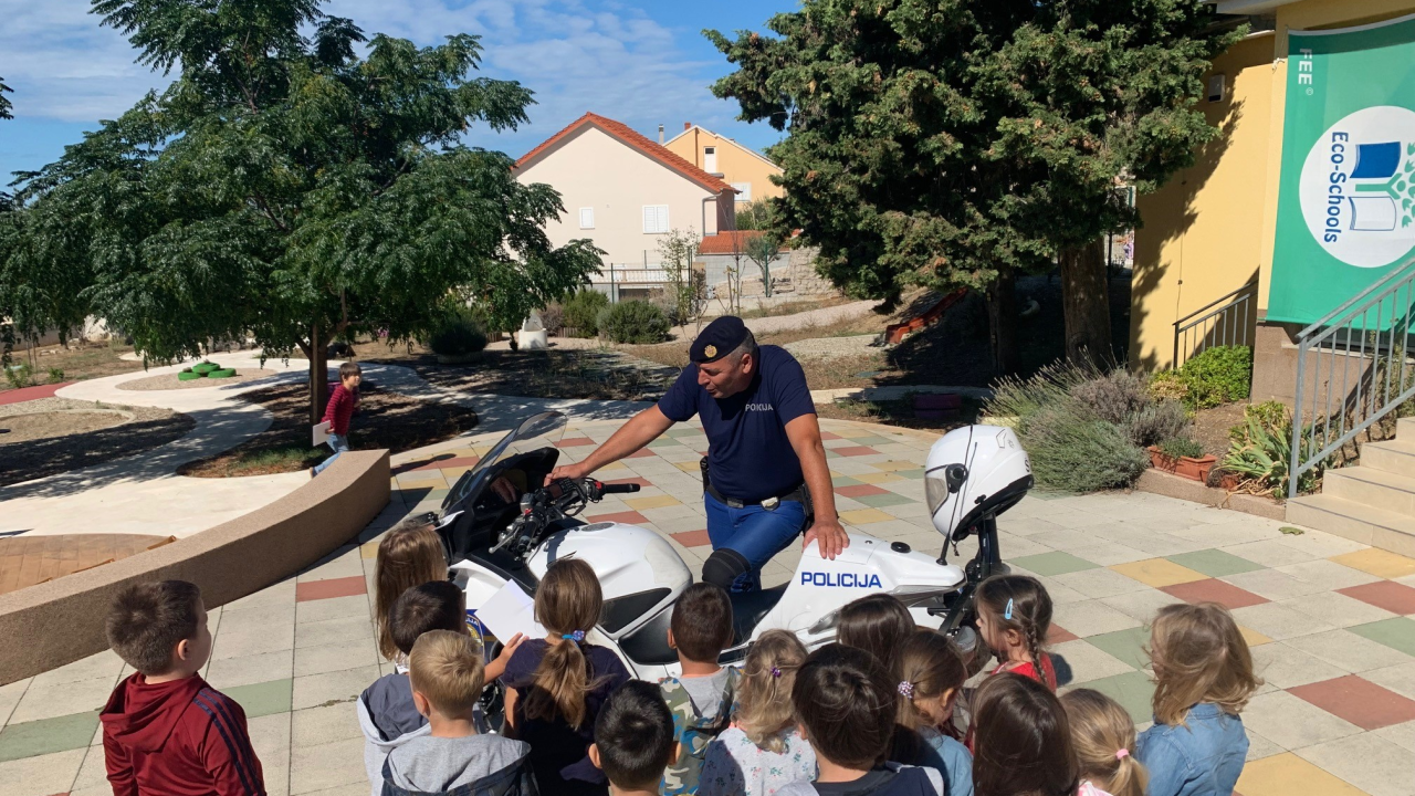 U šibenskim vrtićima radionice za djecu: Naučit će kako se sigurno ponašati u prometu
