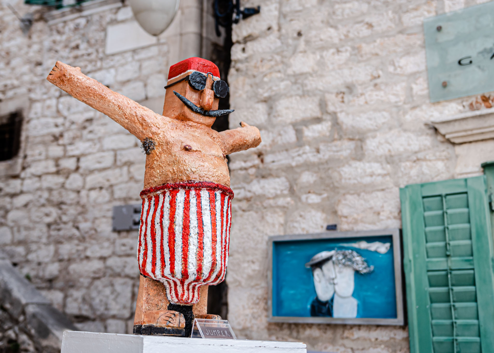 U centru grada pronađite sreću u obliku najljepših umjetnina!