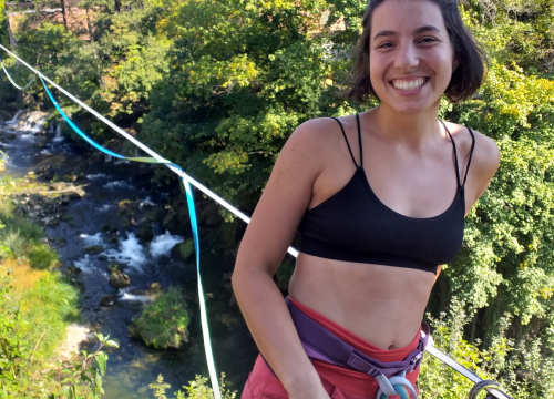 Fotografija 10 - Ova silueta nad kanalom je Šibenčanka Antonia Gašperov: 'Highline je sigurniji od vožnje autom, a adrenalin je najveći neprijatelj u zraku'