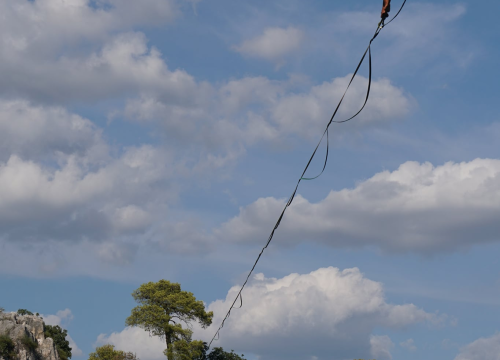 Fotografija 12 - Ova silueta nad kanalom je Šibenčanka Antonia Gašperov: 'Highline je sigurniji od vožnje autom, a adrenalin je najveći neprijatelj u zraku'
