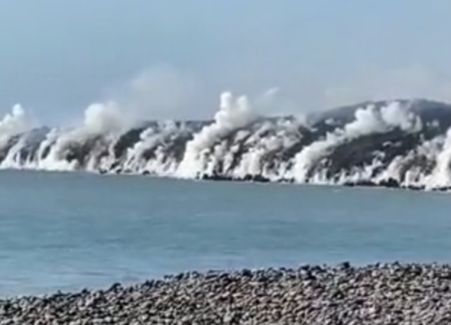 Otok La Palma zbog lave narastao je za čak 10 hektara