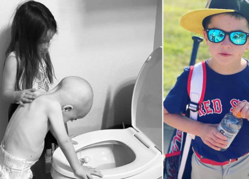 Dječak s fotografije koji je rasplakao svijet pobijedio je rak i vratio se u školu, pročitajte njegovu priču