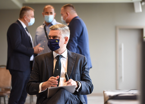 Fotografija 6 - Danijel Marušić naslijedio Gorana Pauka na čelu Hrvatske zajednice županija