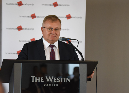 Fotografija 16 - Danijel Marušić naslijedio Gorana Pauka na čelu Hrvatske zajednice županija