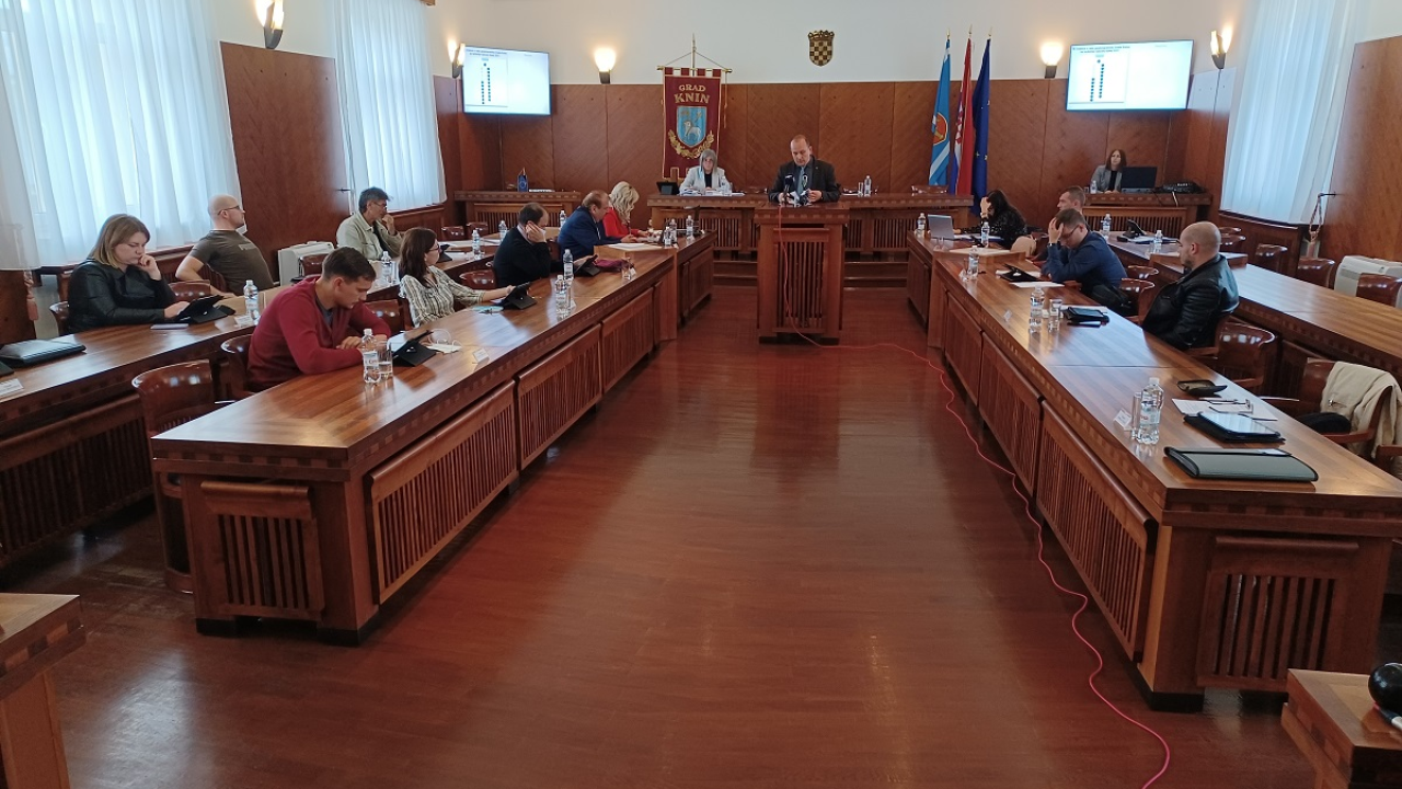 Dovršena IV. sjednica Gradskog vijeća Knina: Rasprava opet nije nedostajalo