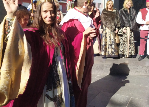 Fotografija 5 - Okupljanje viteških udruga u Kninu: Slavila se krunidba kralja Dmitra Zvonimira