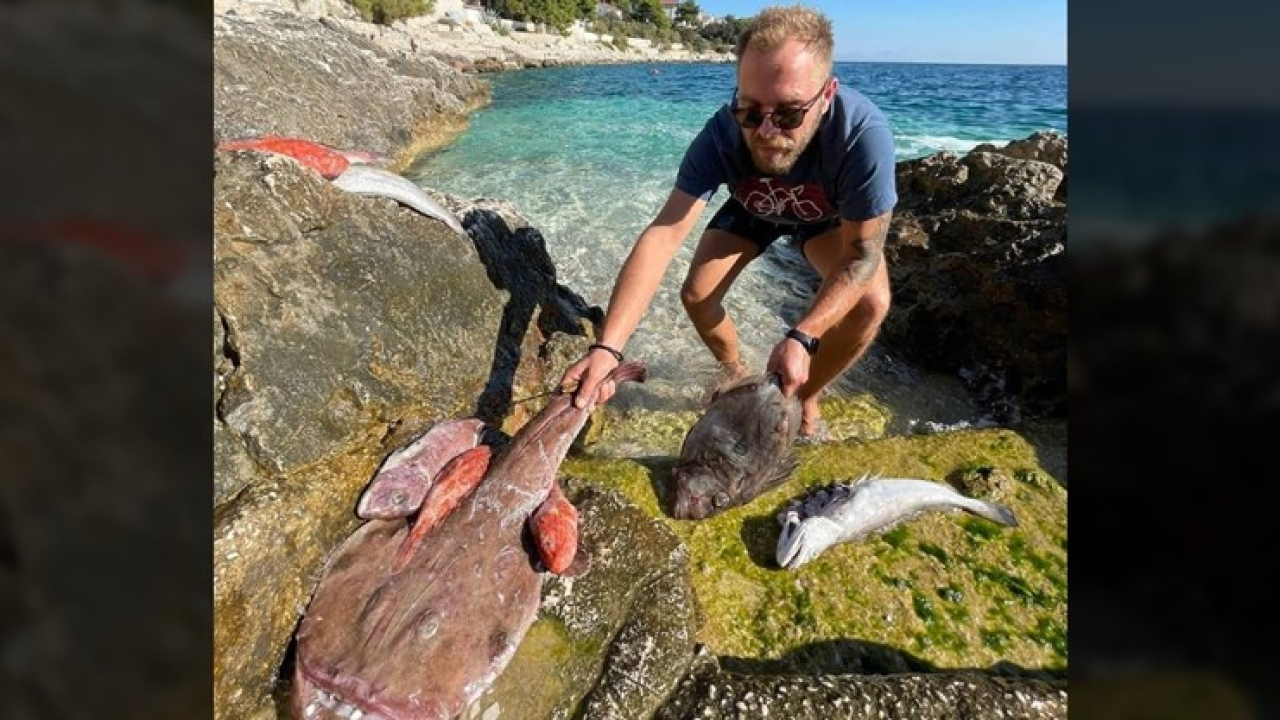 Pažanin se pohvalio ulovom s Čiova: 'Lito nije gotovo. Hvala ti more moje'