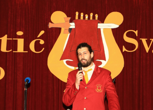 Fotografija 14 - Rajko Ćuzela Papata proglašen počasnim predsjednikom tišnjanskog KUD-a Hartić