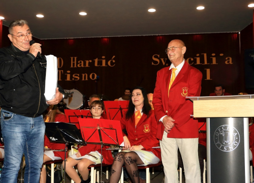 Rajko Ćuzela Papata proglašen počasnim predsjednikom tišnjanskog KUD-a Hartić