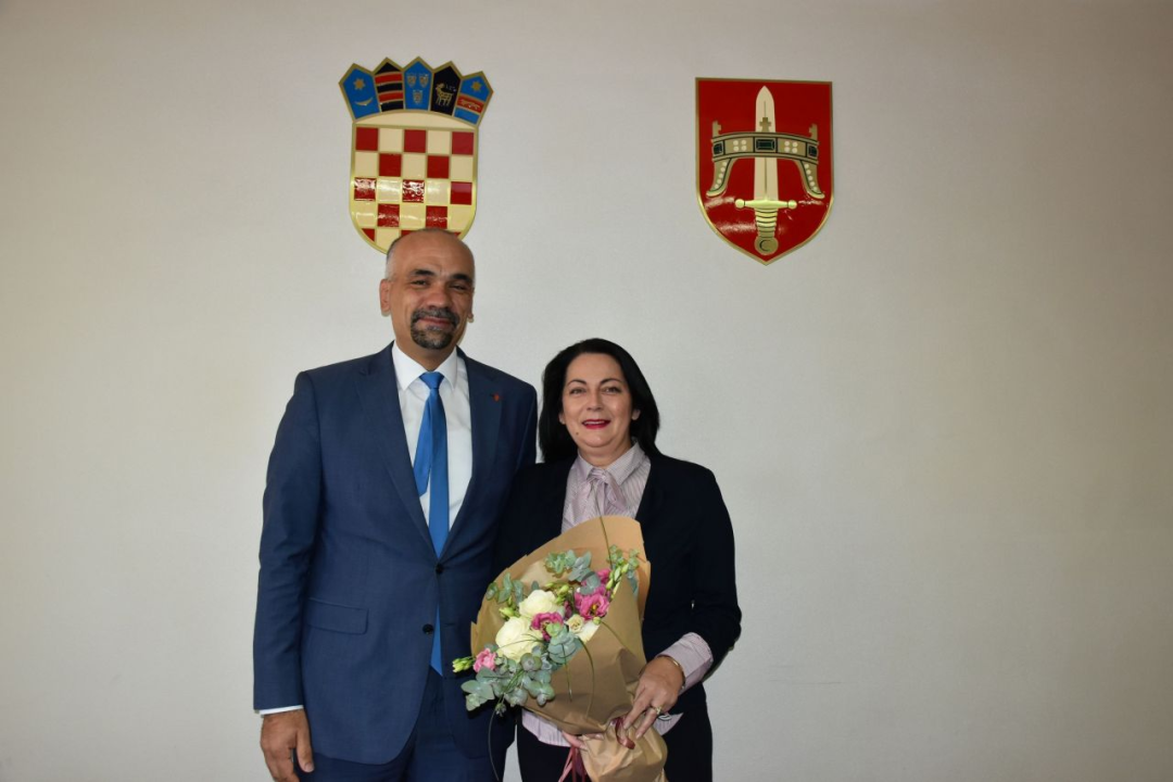 Nagrađivana učiteljica Branka Pastuović na primanju kod župana: 'Vi ste na ponos cijeloj županiji'