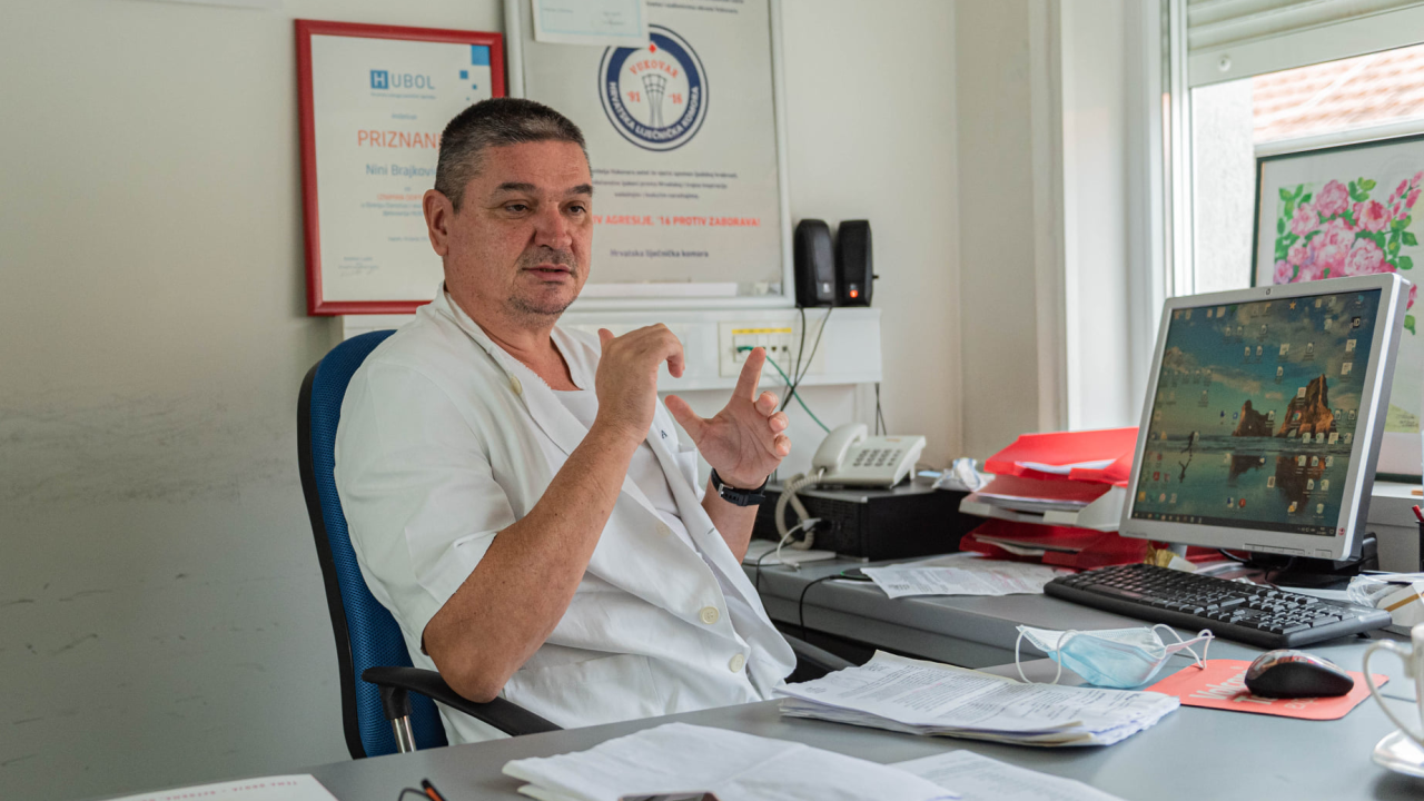 Šef šibenskog OHBP-a Nino Brajković: 'Sestre na mom odjelu su kao američki marinci u oluji po noći'