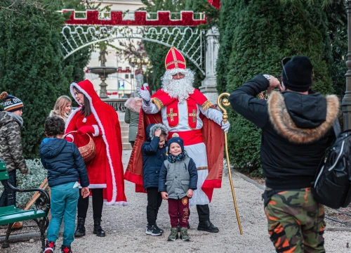 Fotografija 15 - Sveti Nikola u Adventurinom Parkiću razveselio najmlađe Šibenčane