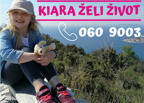 Linija za malu Kiaru otvorena je još samo dva dana, pomozimo joj da prikupi novac za skupo liječenje u Americi