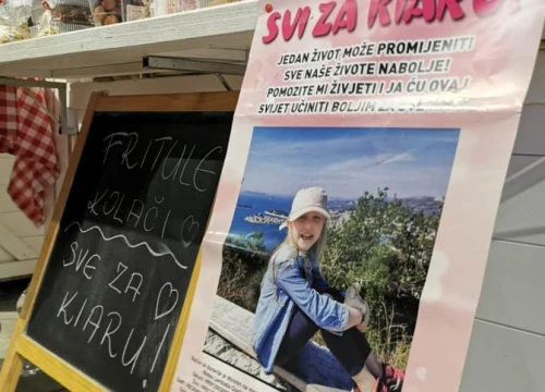Fotografija 3 - Uzmite paket kolača u kućici na Poljani i donirajte za liječenje male Kiare