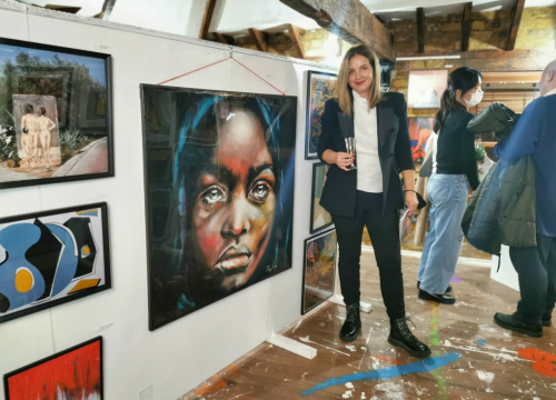 Branka Grubić s izložbe u Londonu: 'Meni je Božić ove godine definitivno uranio'