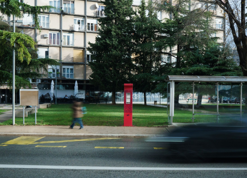 Fotografija 2 - Na Baldekinu postavljen prototip novih autobusnih stajališta