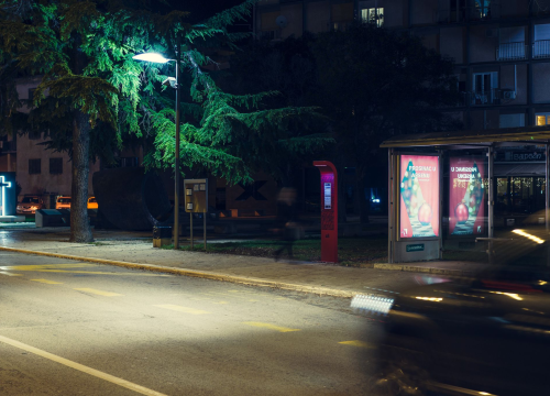Fotografija 6 - Na Baldekinu postavljen prototip novih autobusnih stajališta