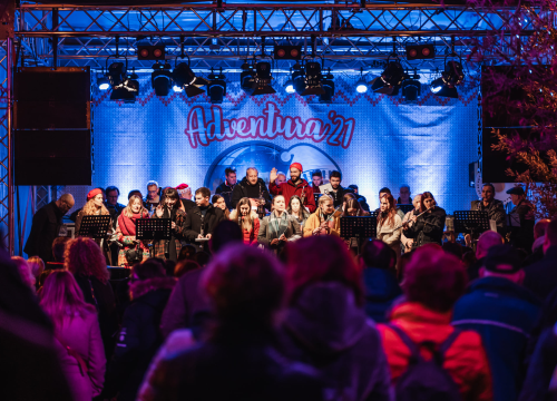 Šibenski glazbari ispratili pretposljednji dan ove godine na Adventuri u Parkiću