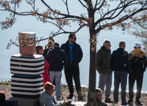 Fotografija 10 - Odvažnih 12 okupalo se na Banju u podne na samu Novu godinu: 'Ovo nije hladna voda'