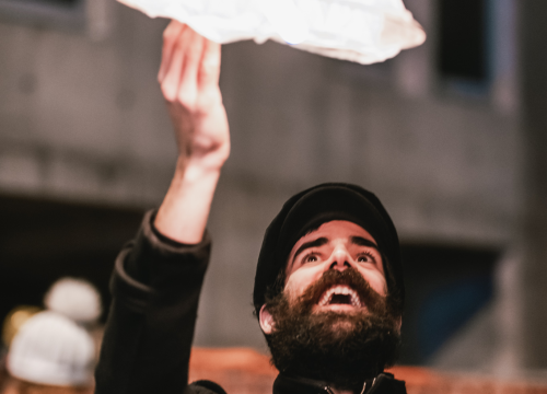 Fotografija 27 - Na Poljani pušteni lampioni za Kiaru: Prekrasni prizori u mirnoj novogodišnjoj noći