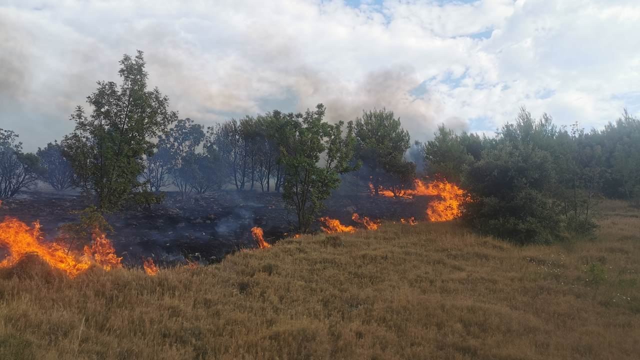 Jučer je u županiji gorjelo na četiri mjesta, vatrogasci brzim intervencijama spriječili širenje požara