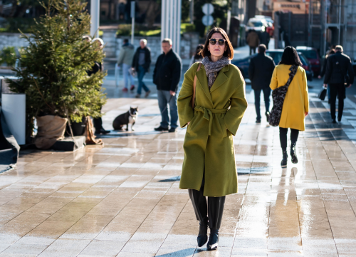 Fotografija 5 - Oku ugodne kombinacije daju se složiti i od zimskog outfita: Izdvojili smo primjere sa šibenskih ulica