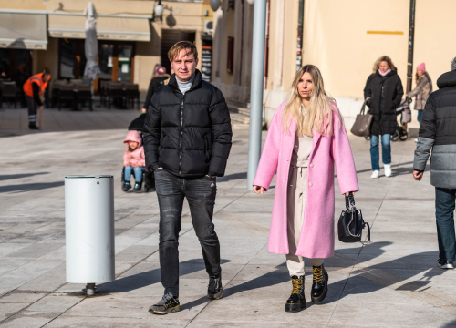 Fotografija 9 - Oku ugodne kombinacije daju se složiti i od zimskog outfita: Izdvojili smo primjere sa šibenskih ulica