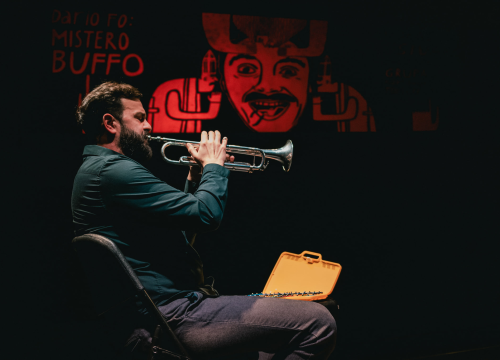 Fotografija 14 - Monodrama napunila 'Arsena': Glumac Dražen Šivak oduševio izvedbom