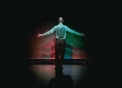 Fotografija 19 - Monodrama napunila 'Arsena': Glumac Dražen Šivak oduševio izvedbom